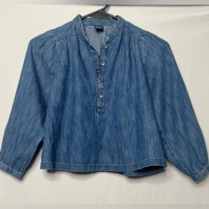 GAP Kids Blue Denim‎ Shirt